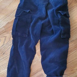 WARM CORDUROY LINED CARGO PANTS - Size XL Big Boys GAP